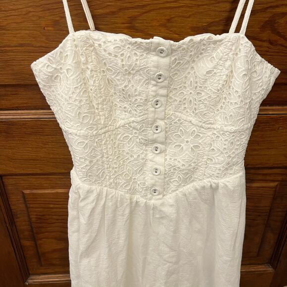 Heartloom Women's size XS Giovanna Dress NWOT's Cond. White $139 - Picture 2 of 15
